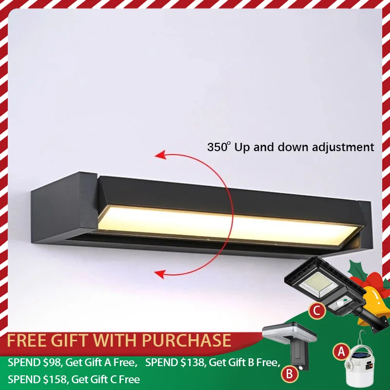 Decor Lighting Cy - Luci LED per esterni, applique da