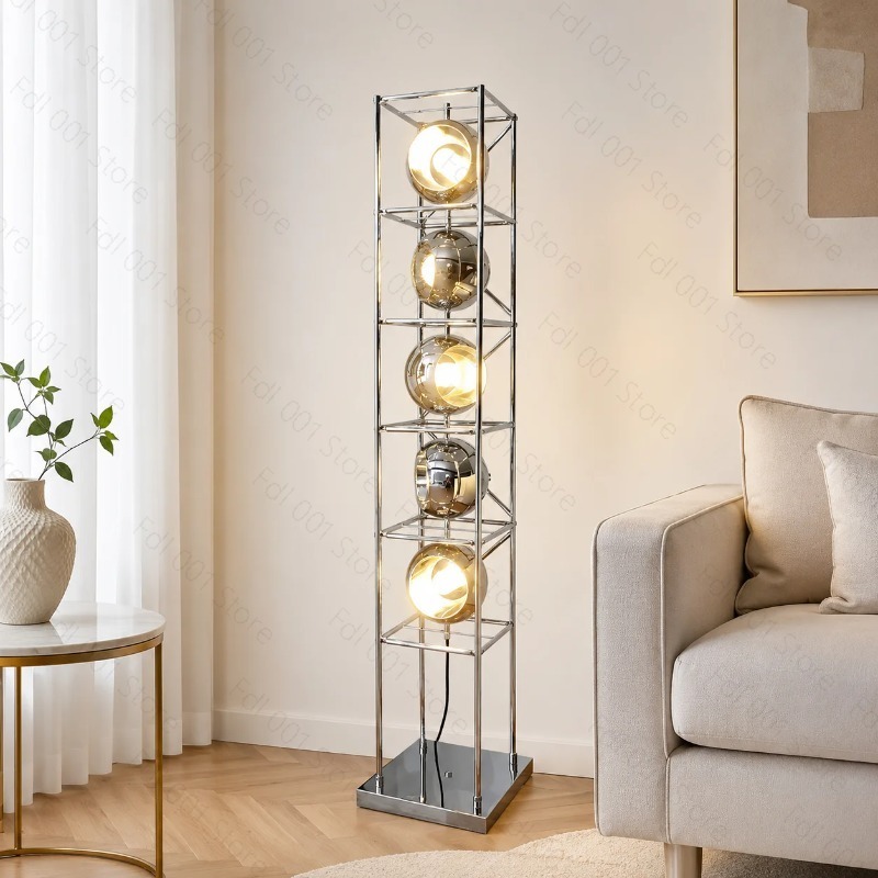 Lighting Decoration Ideas - Lampada da Terra Creativa Stile Bauhaus