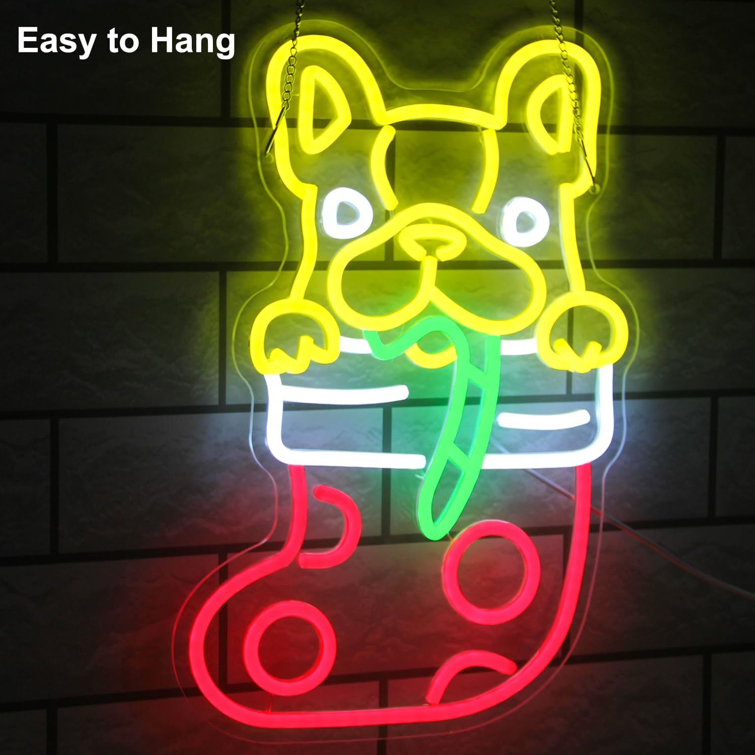 Insegna al neon a forma di cal - Lighting Christmas Decor recensione e prezzo