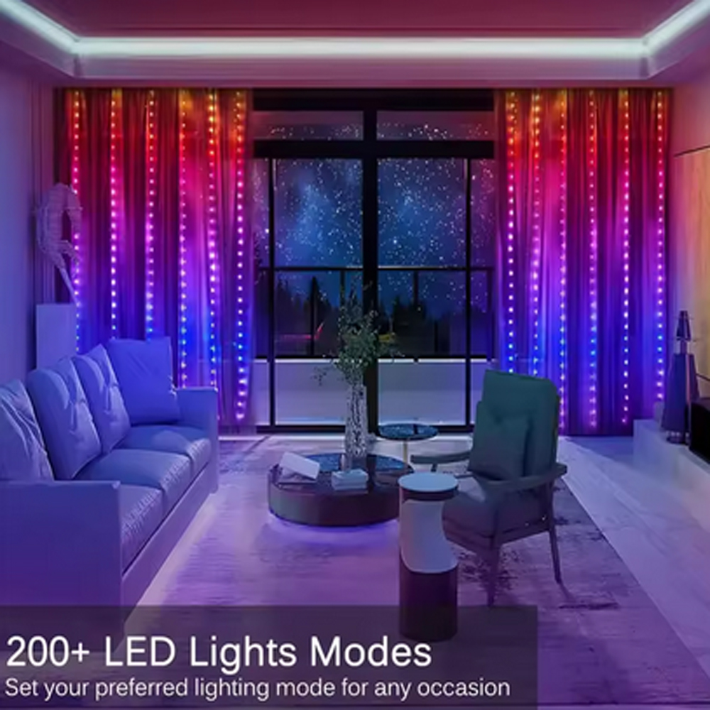 Luci per tende a LED intellige - Lighting Christmas Decor recensione e prezzo