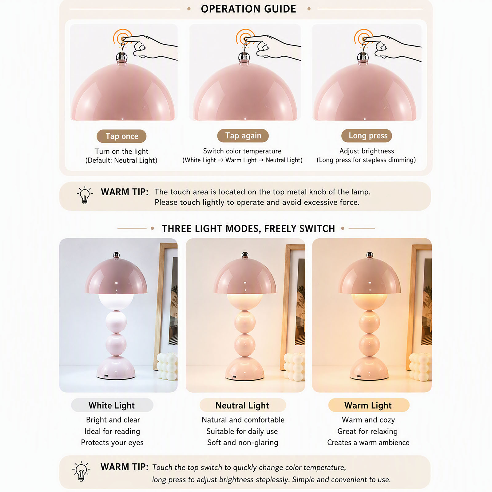 Lampada da Tavolo Vintage a Fo - Lighting Decor Bedroom recensione e prezzo
